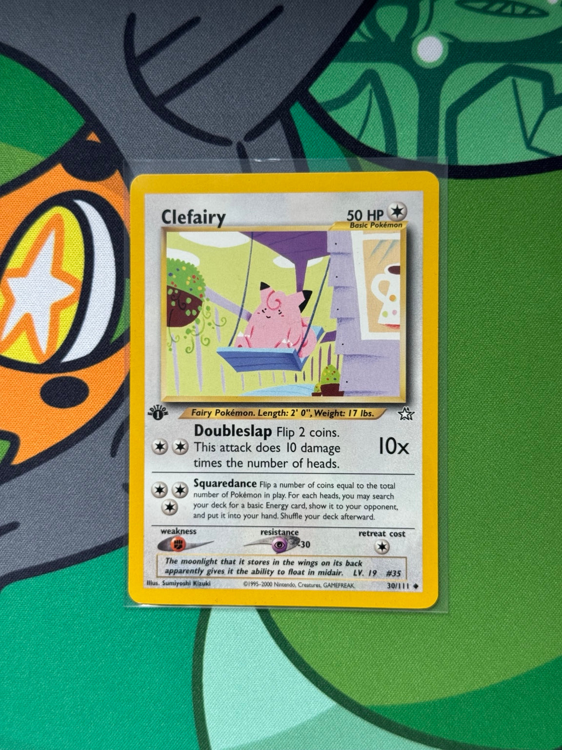 Clefairy 30/111 - Neo Genesis - 1st Edition Non-Holo LP+